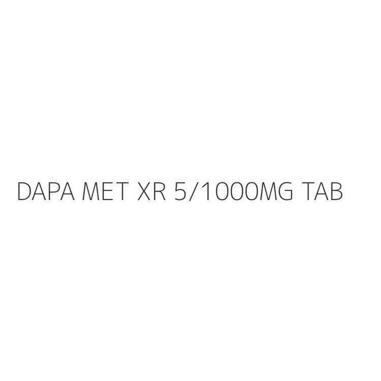 DAPA MET XR 5/1000MG TAB