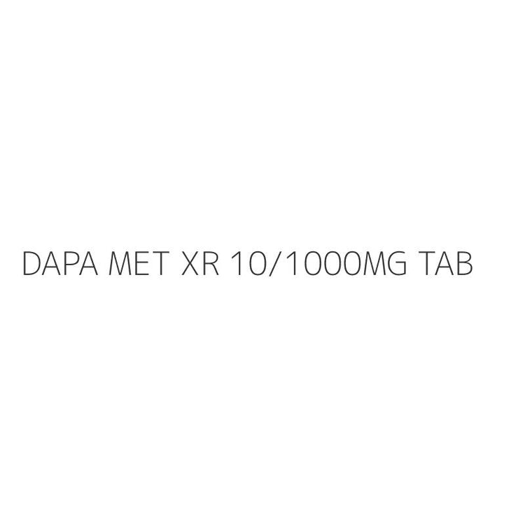 DAPA MET XR 10/1000MG TAB