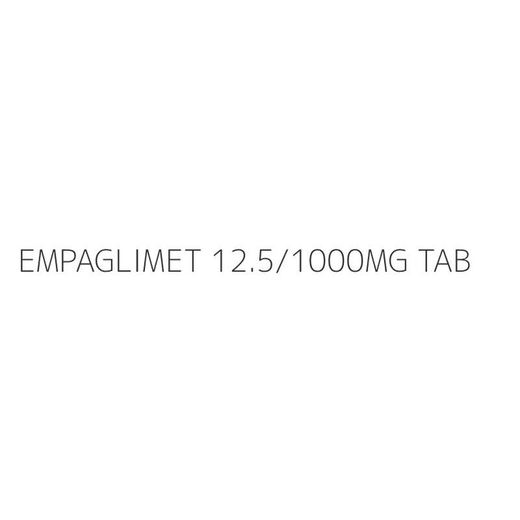 EMPAGLIMET 12.5/1000MG TAB