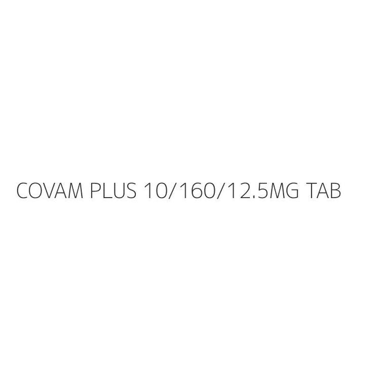 COVAM PLUS 10/160/12.5MG TAB