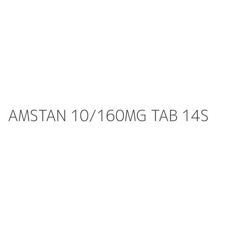 AMSTAN 10/160MG TAB 14S