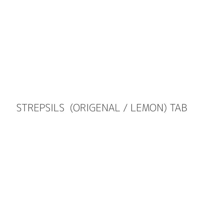 STREPSILS (ORIGENAL / LEMON) TAB