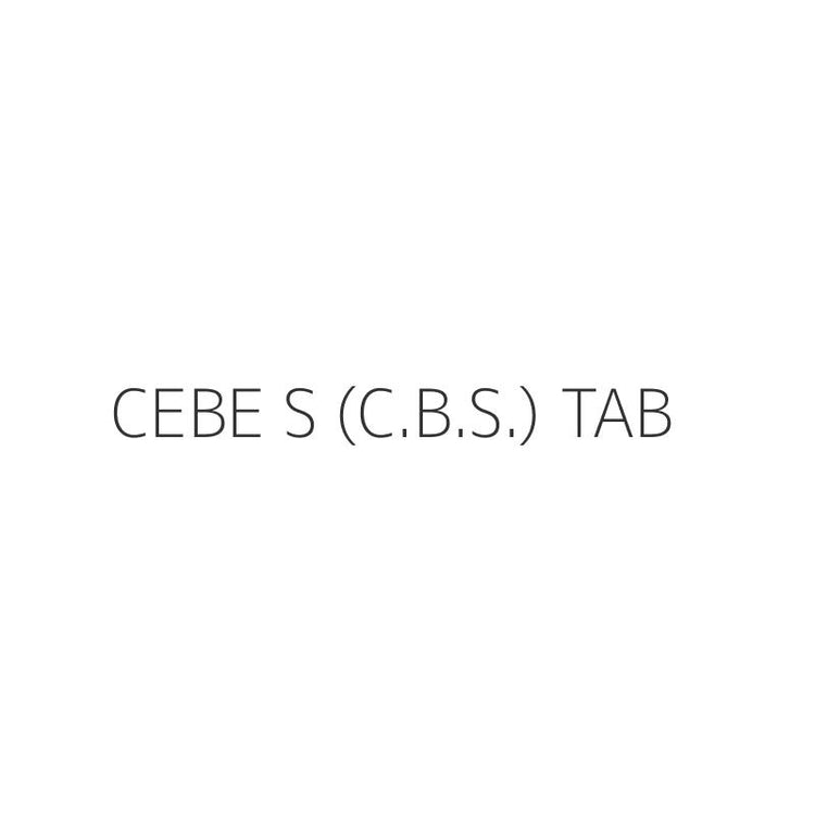 CEBE S (C.B.S.) TAB