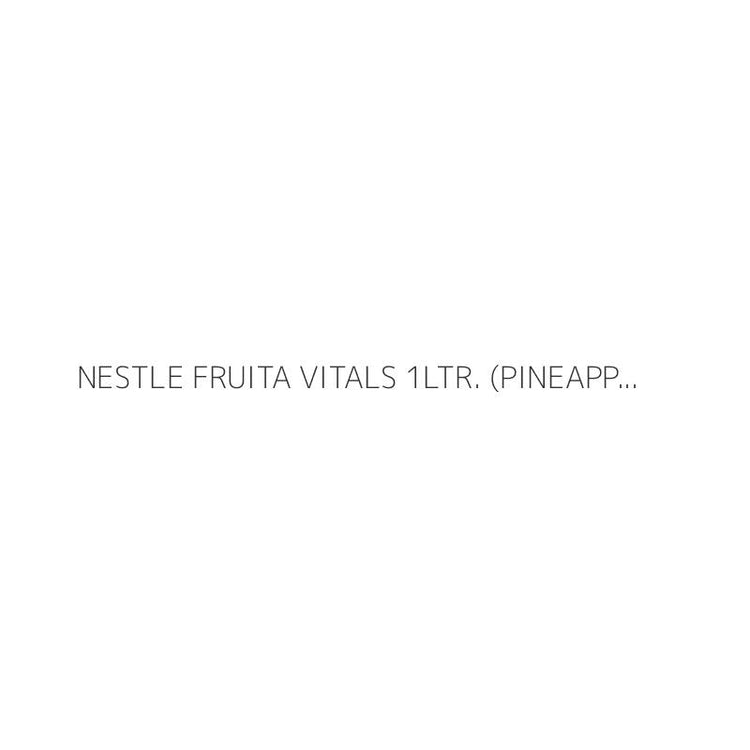 NESTLE FRUITA VITALS 1LTR. (PINEAPPLE)