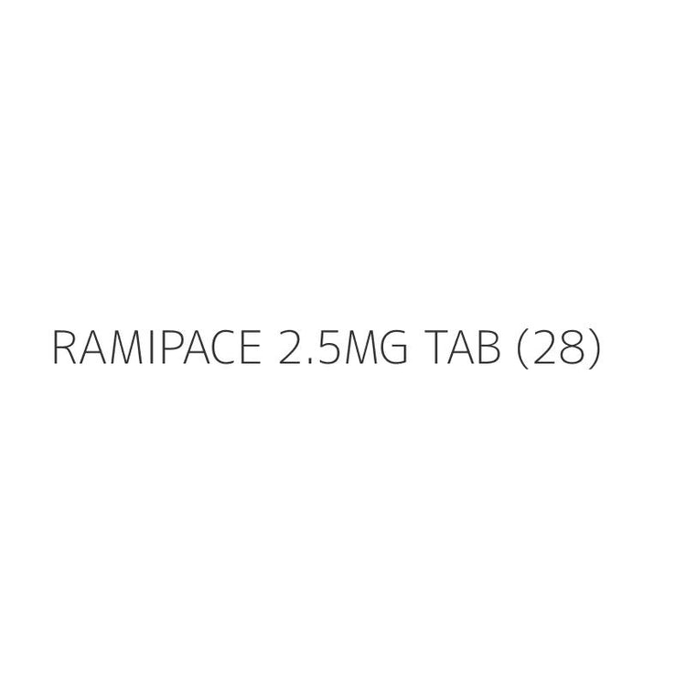 RAMIPACE 2.5MG TAB (28)