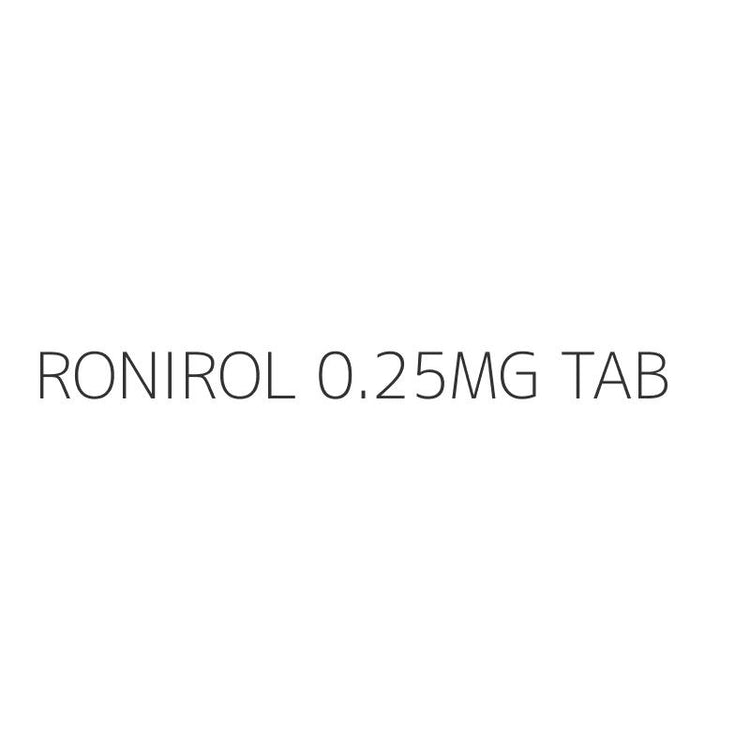 RONIROL 0.25MG TAB