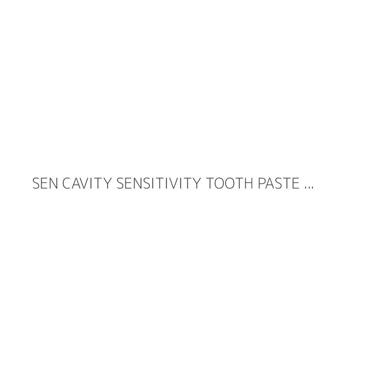 SEN CAVITY SENSITIVITY TOOTH PASTE 100GM