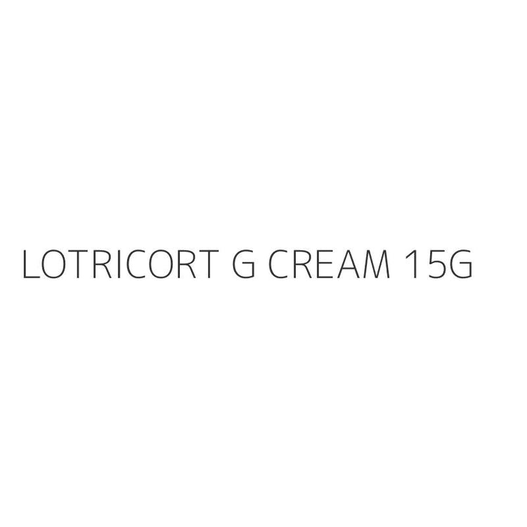 LOTRICORT G CREAM 15G