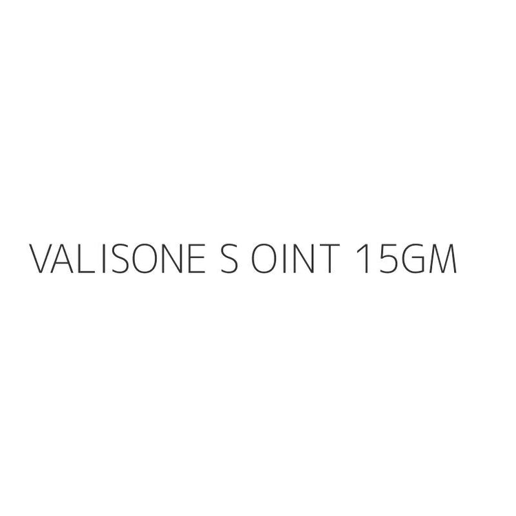 VALISONE S OINT 15GM