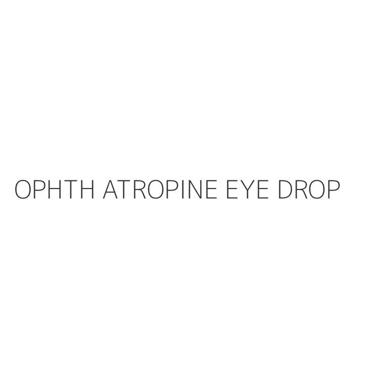 OPHTH ATROPINE EYE DROP