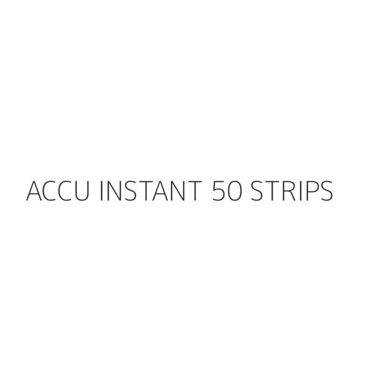 ACCU INSTANT 50 STRIPS