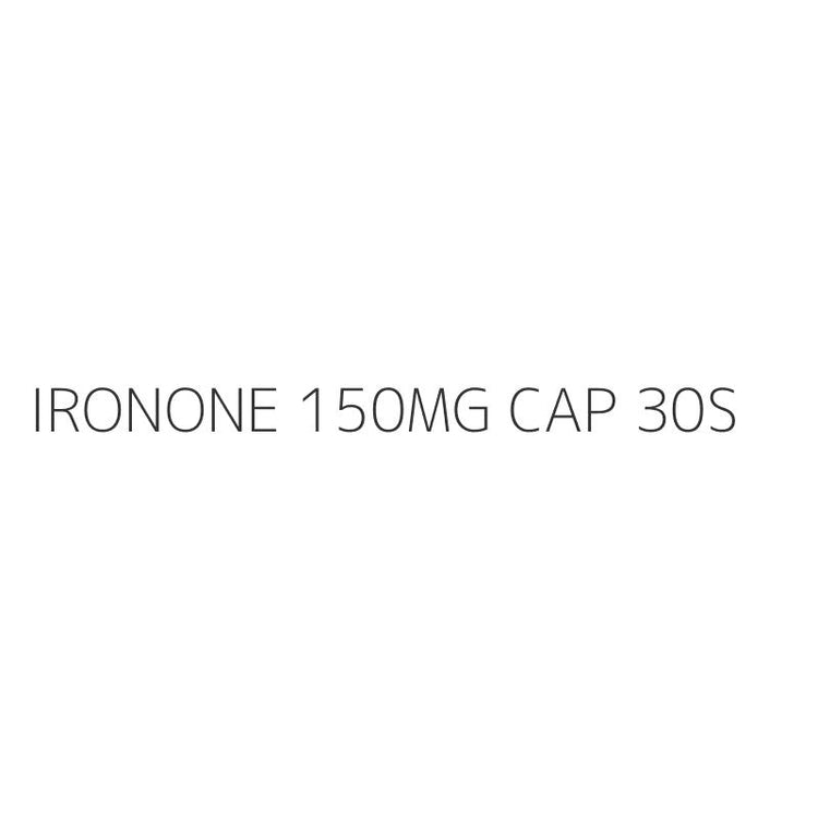 IRONONE 150MG CAP 30S