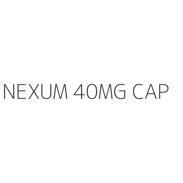 NEXUM 40MG CAP