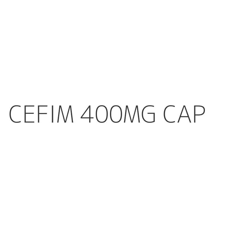 CEFIM 400MG CAP