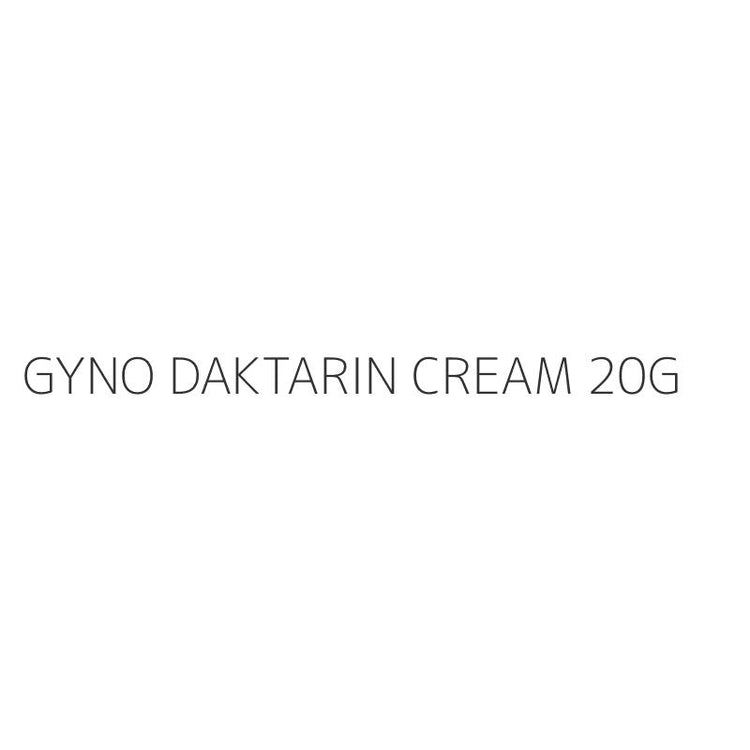 GYNO DAKTARIN CREAM 20G