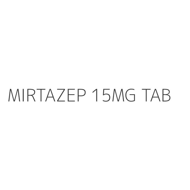 MIRTAZEP 15MG TAB