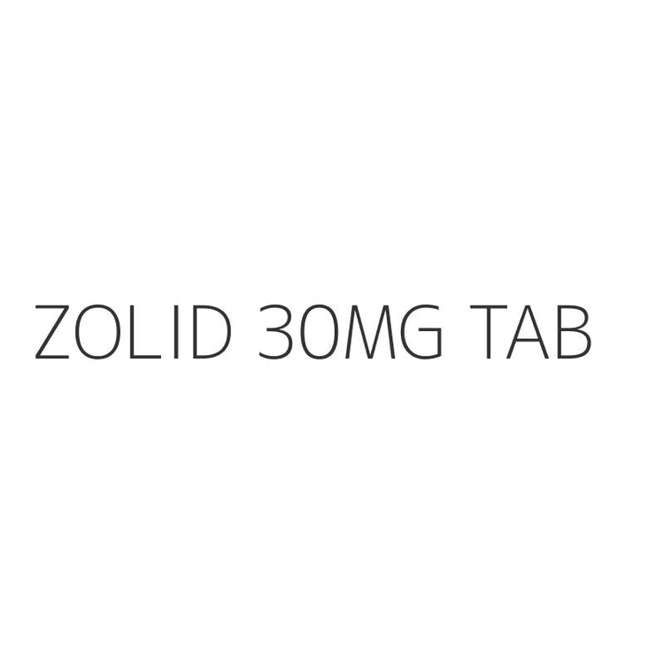 ZOLID 30MG TAB