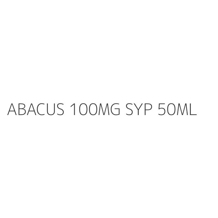 ABACUS 100MG SYP 50ML