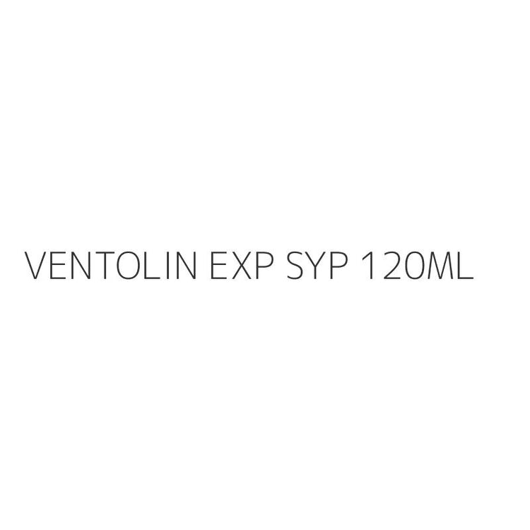 VENTOLIN EXP SYP 120ML
