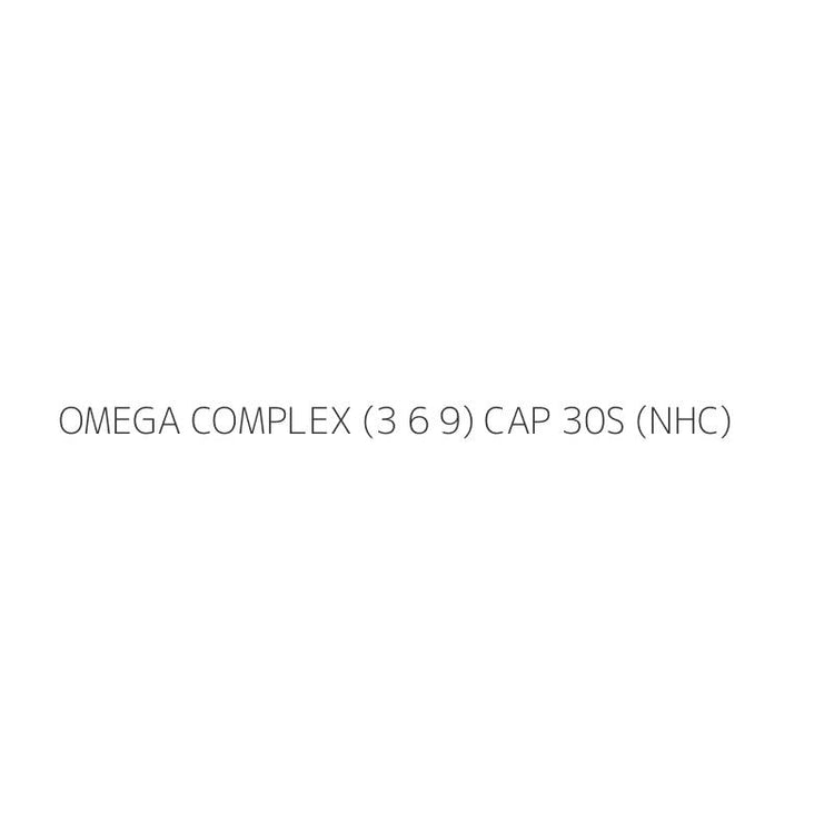 OMEGA COMPLEX (3 6 9) CAP 30S (NHC)