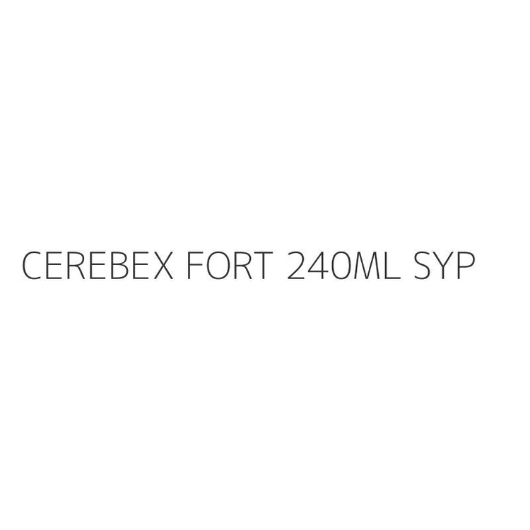 CEREBEX FORT 240ML SYP