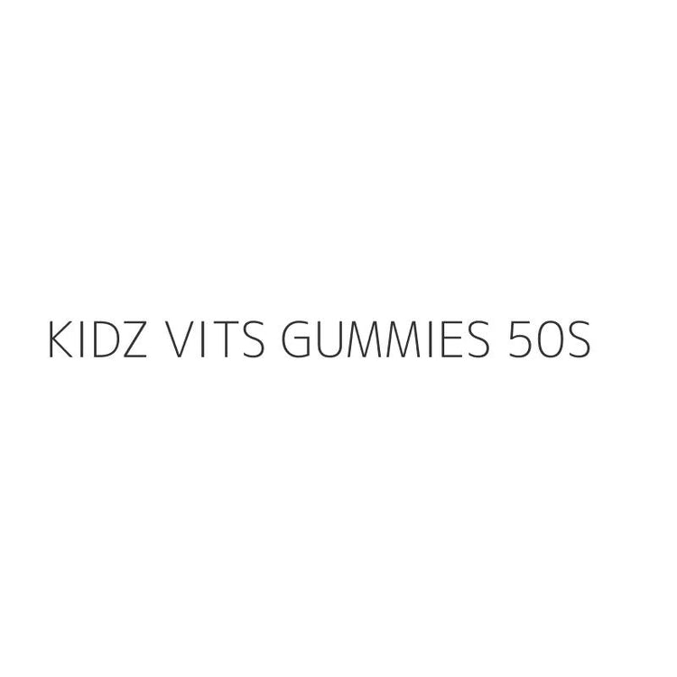 KIDZ VITS GUMMIES 50S