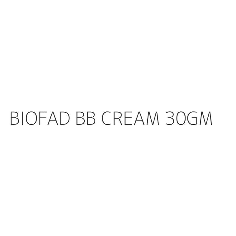 BIOFAD BB CREAM 30GM
