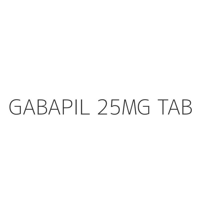 GABAPIL 25MG TAB