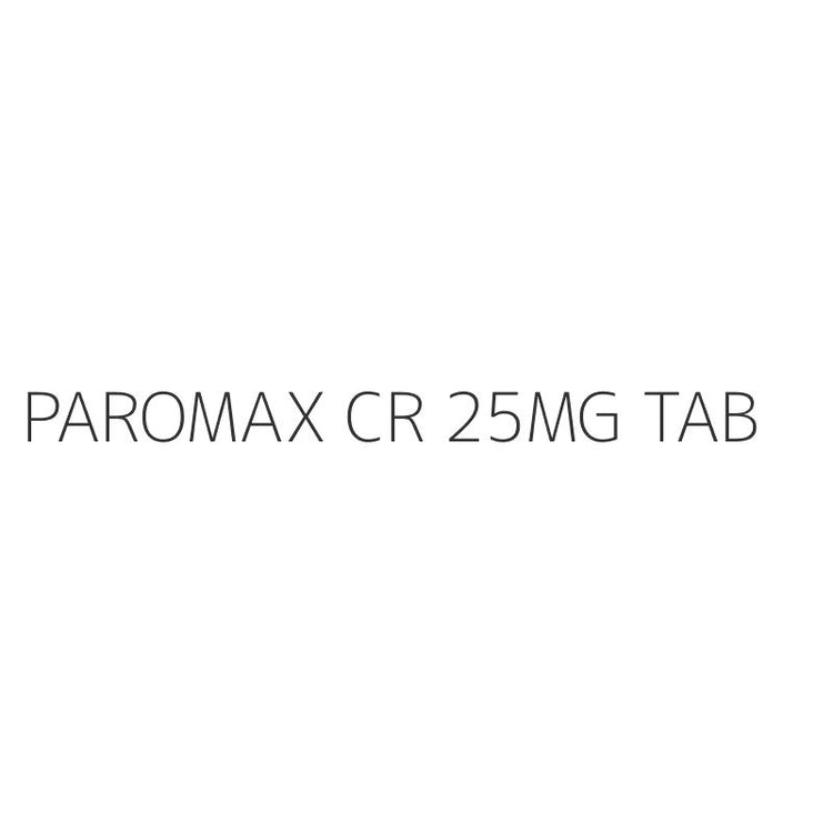 PAROMAX CR 25MG TAB