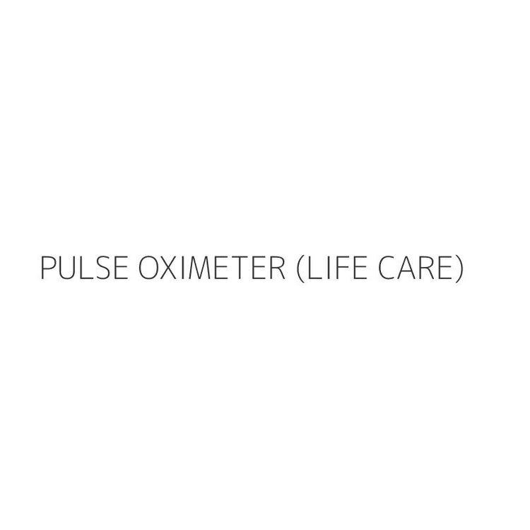 PULSE OXIMETER (LIFE CARE)