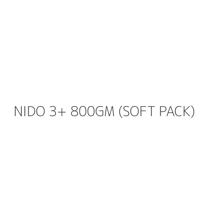 NIDO 3+ 800GM (SOFT PACK)