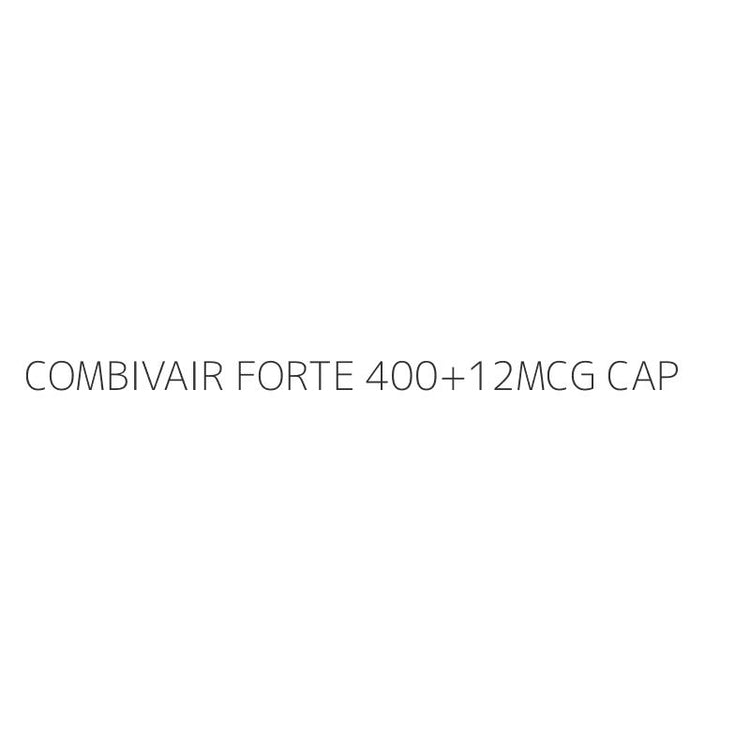 COMBIVAIR FORTE 400+12MCG CAP