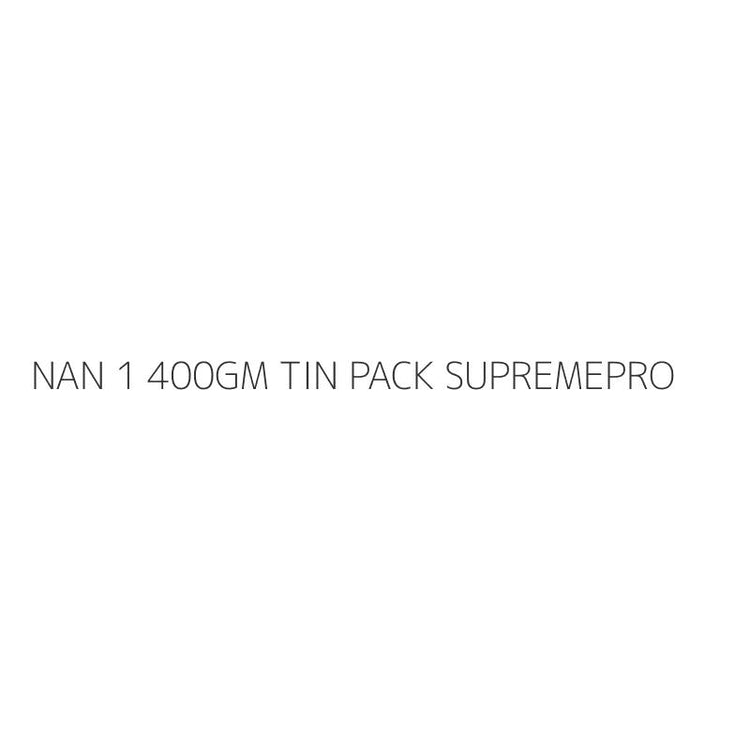 NAN 1 400GM TIN PACK SUPREMEPRO