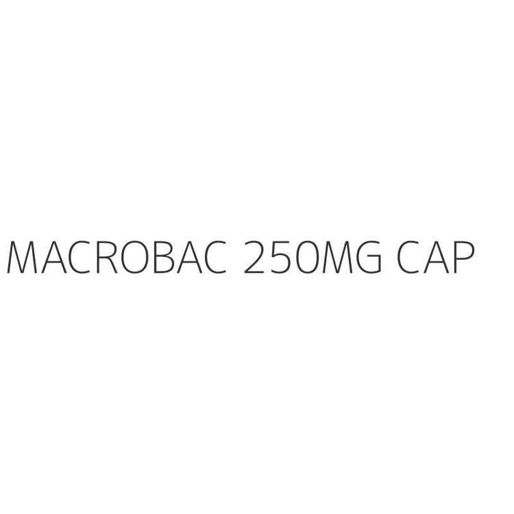 MACROBAC 250MG CAP