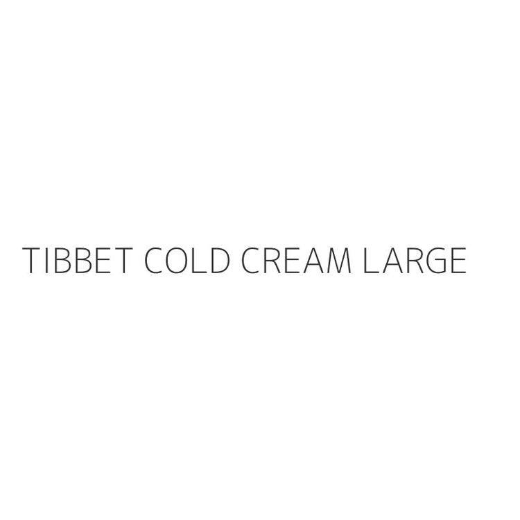 TIBBET COLD CREAM LARGE