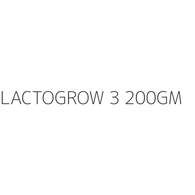 LACTOGROW 3 200GM