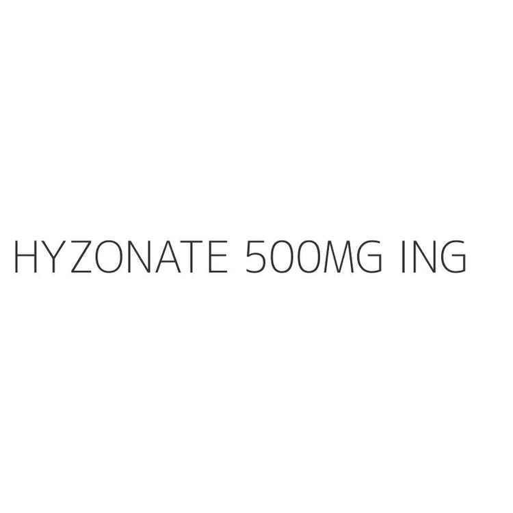 HYZONATE 500MG ING