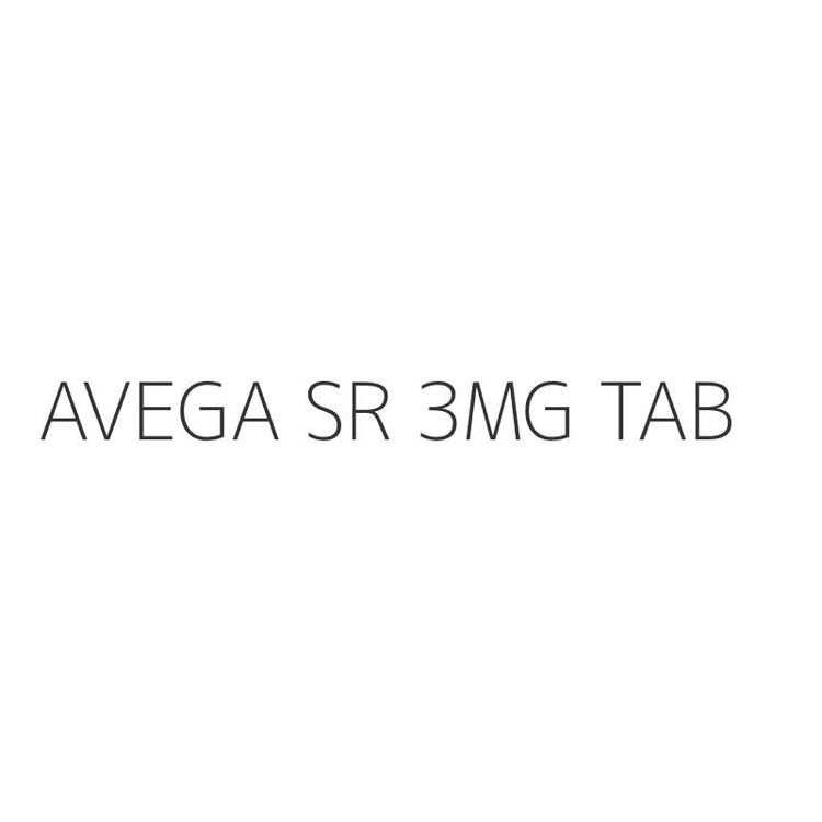 AVEGA SR 3MG TAB