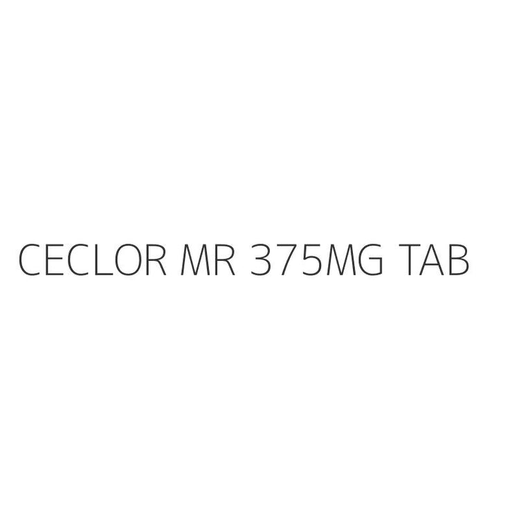CECLOR MR 375MG TAB