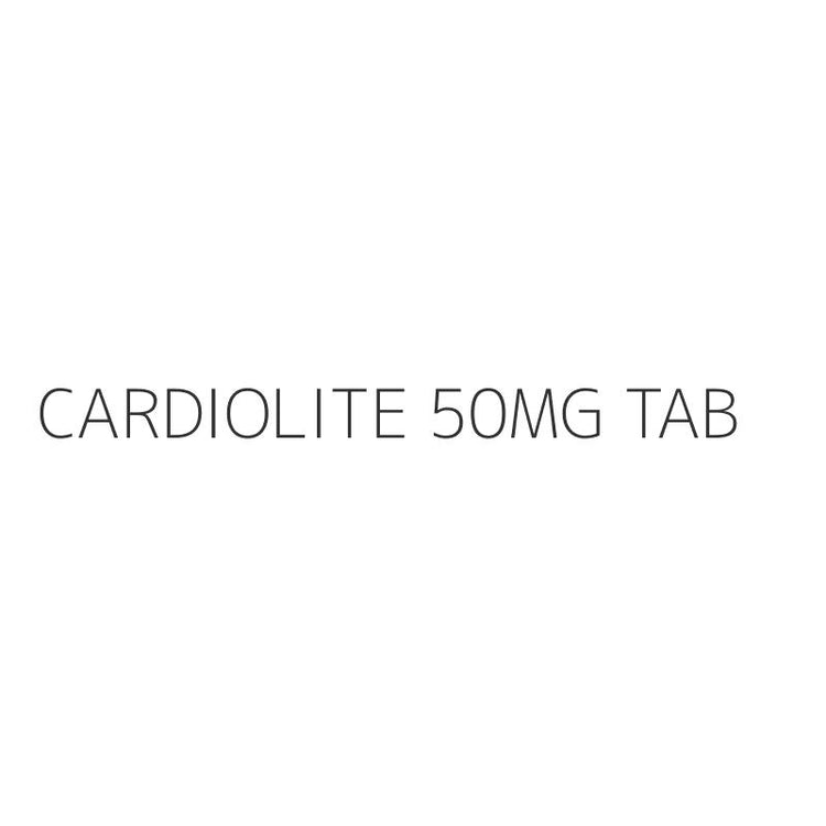 CARDIOLITE 50MG TAB