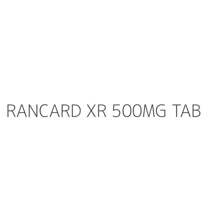 RANCARD XR 500MG TAB