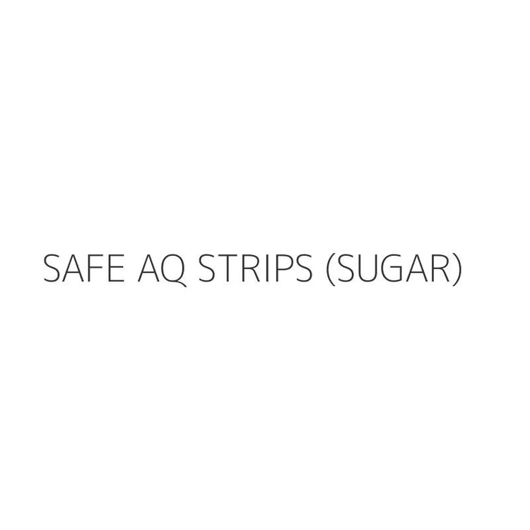 SAFE AQ STRIPS (SUGAR)