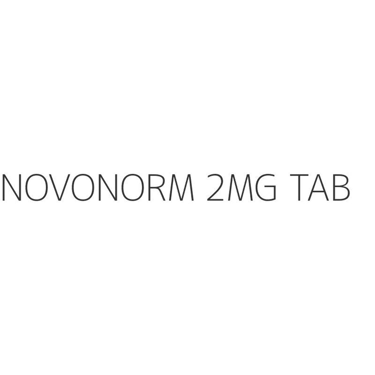 NOVONORM 2MG TAB
