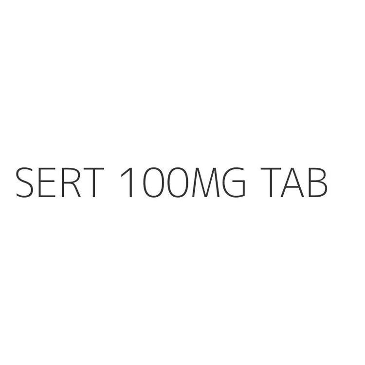 SERT 100MG TAB