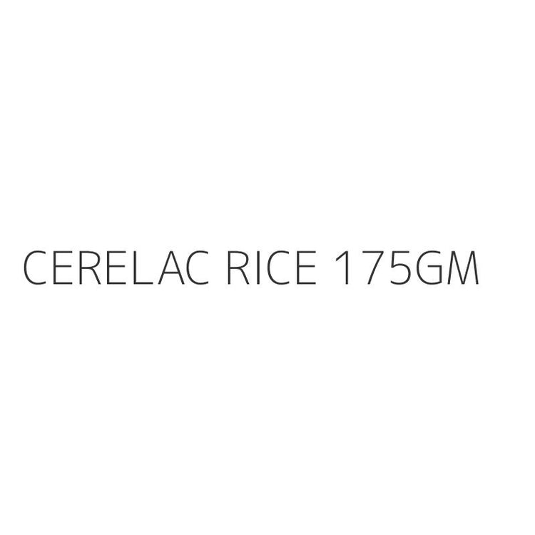 CERELAC RICE 175GM