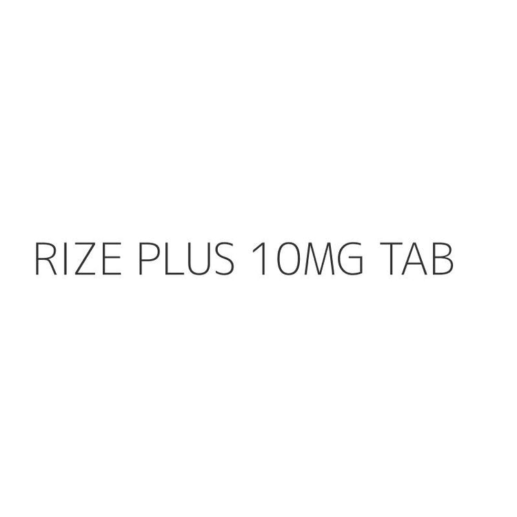 RIZE PLUS 10MG TAB