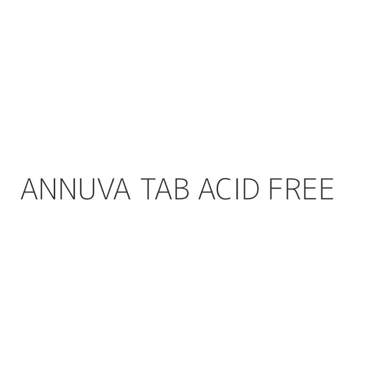 ANNUVA TAB ACID FREE