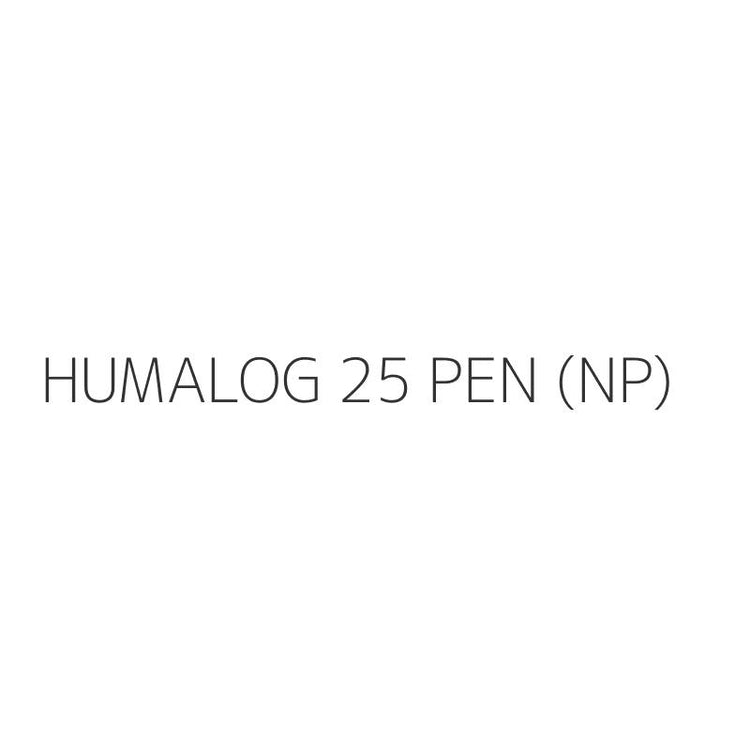HUMALOG 25 PEN (NP)