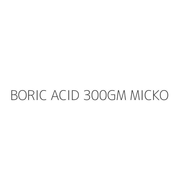 BORIC ACID 300GM MICKO
