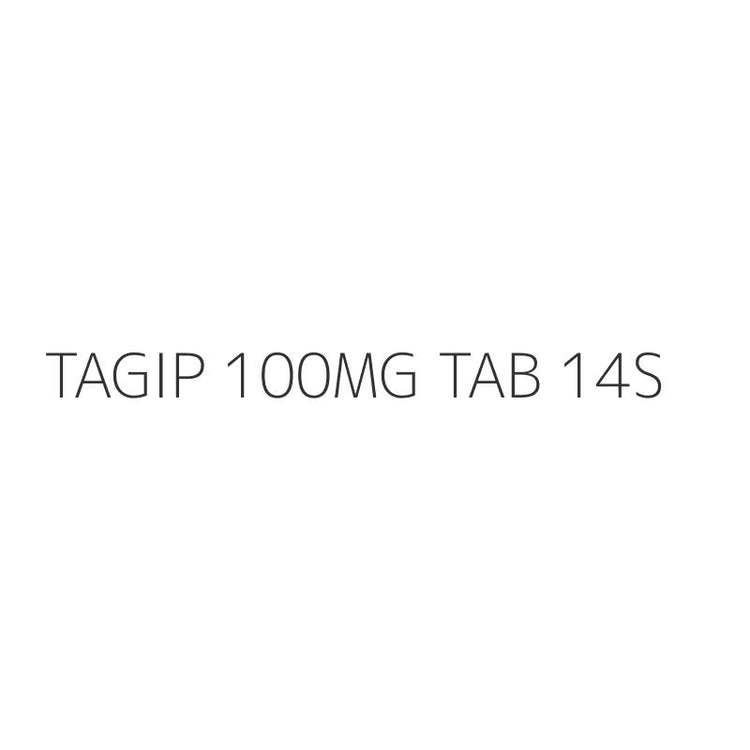 TAGIP 100MG TAB 14S
